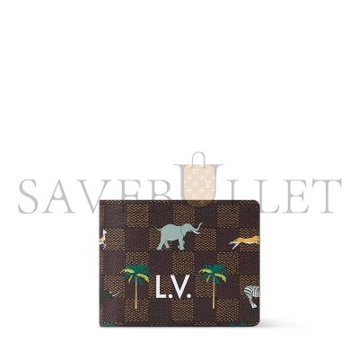 LOUIS VUITTON MASTER MULTIPLE WALLET X THE DARJEELING LIMITED N40870 (11.5*9*1.5cm) LOUIS VUITTON MASTER MULTIPLE WALLET X THE DARJEELING LIMITED N40870 (11.5*9*1.5cm)